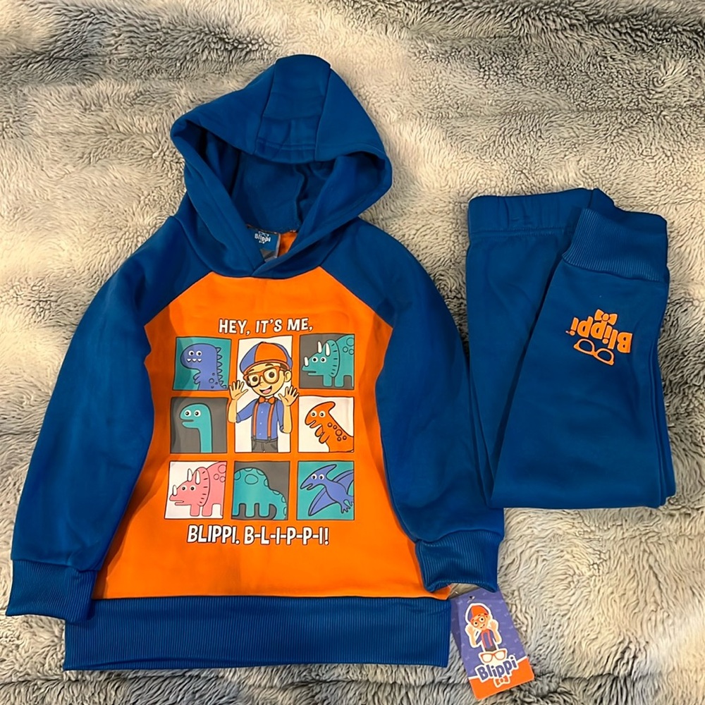 Blippi 2pc set size 3T